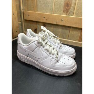 Nike Air Force 1 Low Triple White CW2288-111 2022 Mens Size 7.5 Leather Sneakers